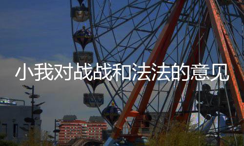 对战的意法法见战和小我